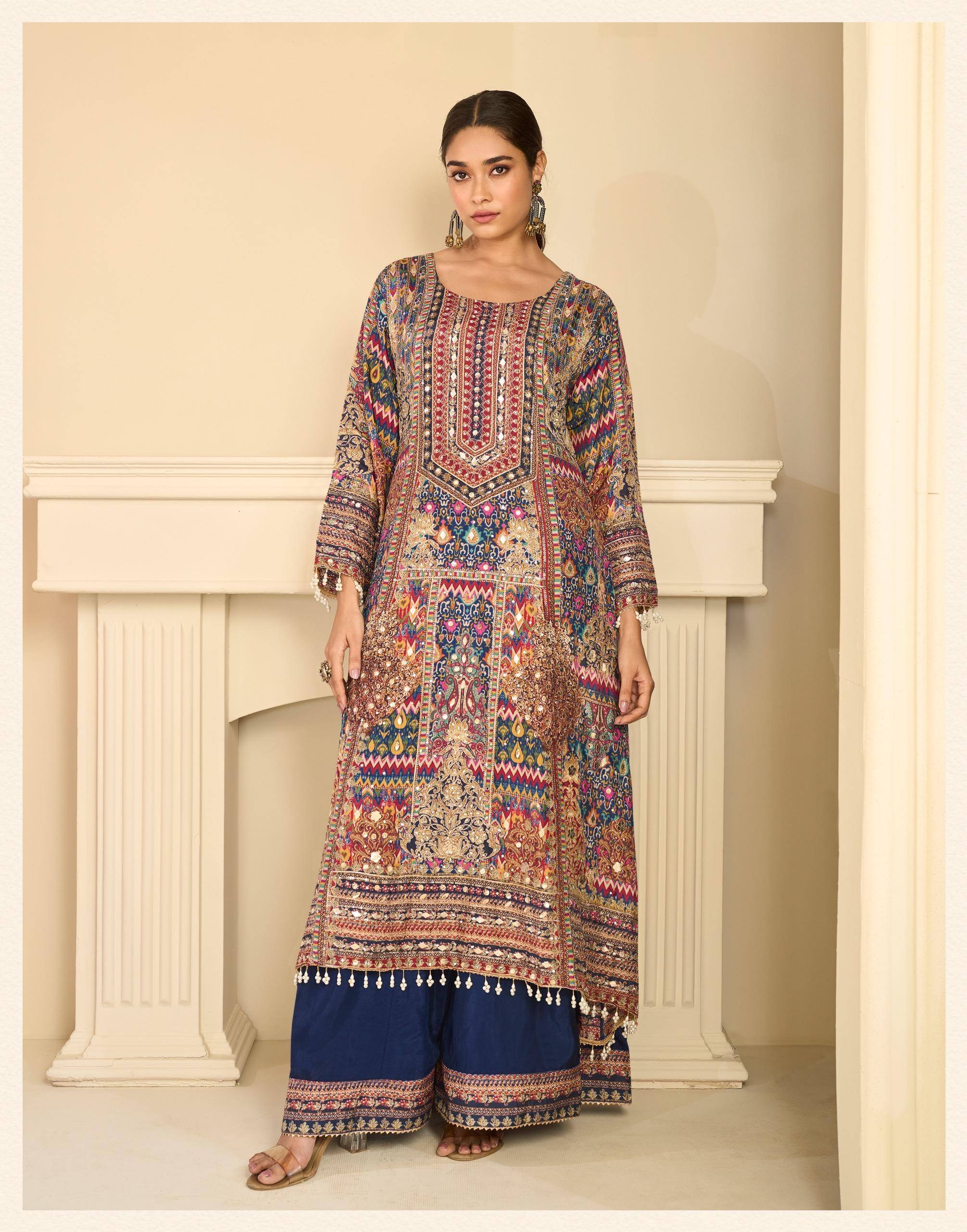 EHSAAS BY SAYURI DESIGNER 20001 To 20003 Series Beautiful Festive Suits Colorful Stylish Fancy Ethnic Wear Silk Dresses At Wholesale Price